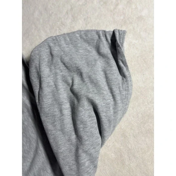 Champion Solid Gray Multi Color Lettering Hoodie Sweatshirt Men's Size Large - Picture 8 of 8